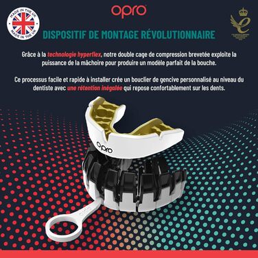 OPRO індивідуальна капа для дорослих, спортивний захист зубів для регбі, боксу, хокею, MMA, виготовлена стоматологом, максимальний комфорт і захист, Італія