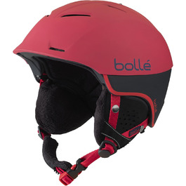Гірськолижний шолом Bollé Synergy Soft червоний 58-61 см