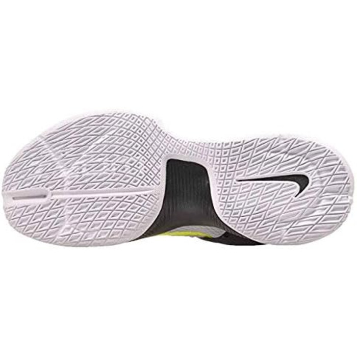 Жіноче взуття Nike Air Zoom Hyperace для сквошу (35.5 EU, сірий, чорний, жовтий)