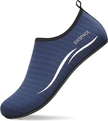 Чоловічі та жіночі аквашузи Sixspace для плавання, серфінгу та йоги. Швидка сушка, дихаючі, синього кольору. Розмір EU 40