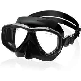 Плавальна маска Aqua Speed VISION 07B з корекцією зору, оптичні та звичайні лінзи
