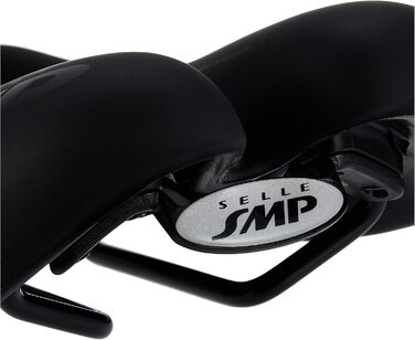 Чоловіче велосипедне сідло SMP4Bike TRK, чорне, 28×16 см
