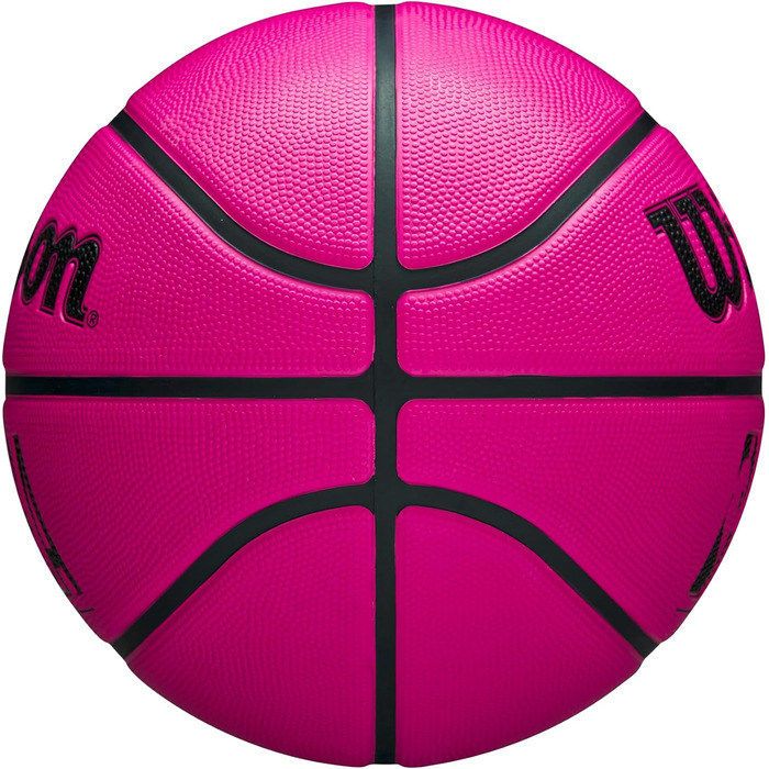Баскетбольний м'яч Wilson NBA DRV розмір 7 рожевий, для вулиці