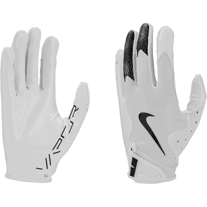 Рукавички Nike Vapor Jet 8.0 білі-чорні XL для спорту