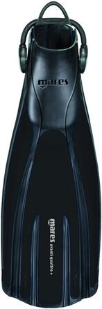 Ласти Mares Avanti Quattro+ з ремінцем, розмір 42-44, чорні