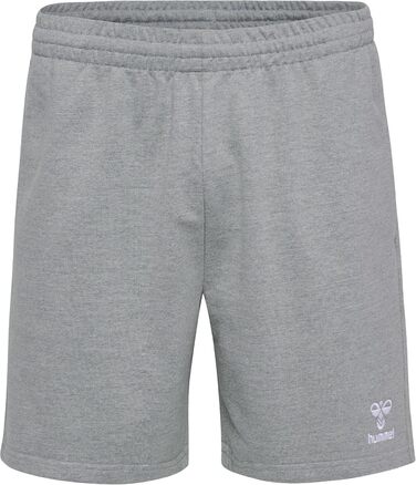 Чоловічі короткі шорти Hummel Hmlgo сірого кольору (Melange), розмір XL, з регульованою талією
