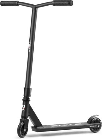SOKE Stunt Scooter GO! - трюковий самокат для дорослих та дітей, ABEC 9 підшипники, чорний | Макс. вага 100 кг
