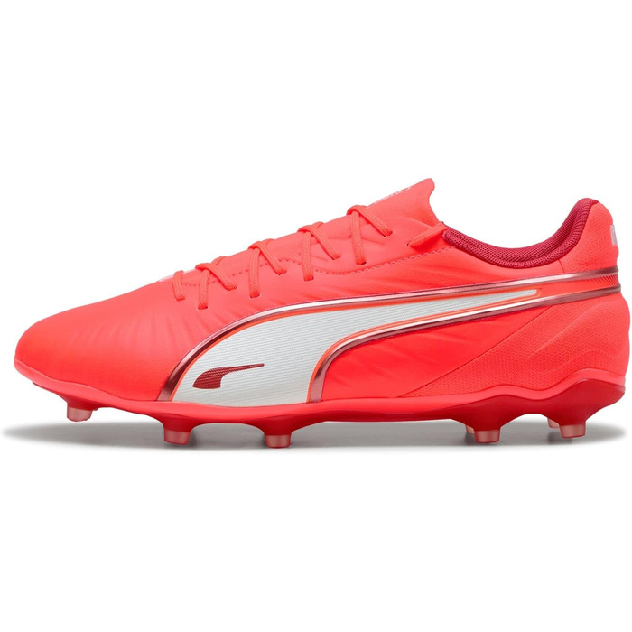 Футбольні бутси PUMA King Match F.G./A.G. Glowing Red/Puma White/Red Fire, 44.5 EU