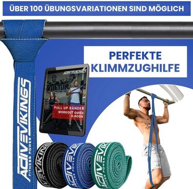 Фітнес-гумки для підтягувань - ідеальні для нарощування м'язів. Набір Pro Pack: еластичні стрічки опору для фітнесу