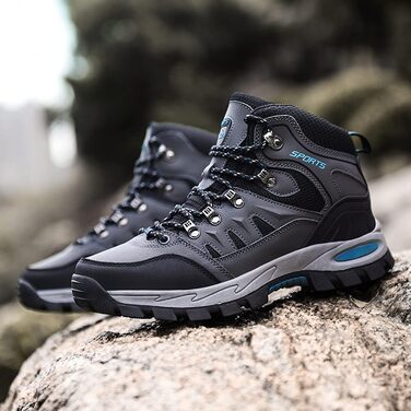 Водонепроникні туристичні черевики для чоловіків та жінок, сірі (42.5 EU)