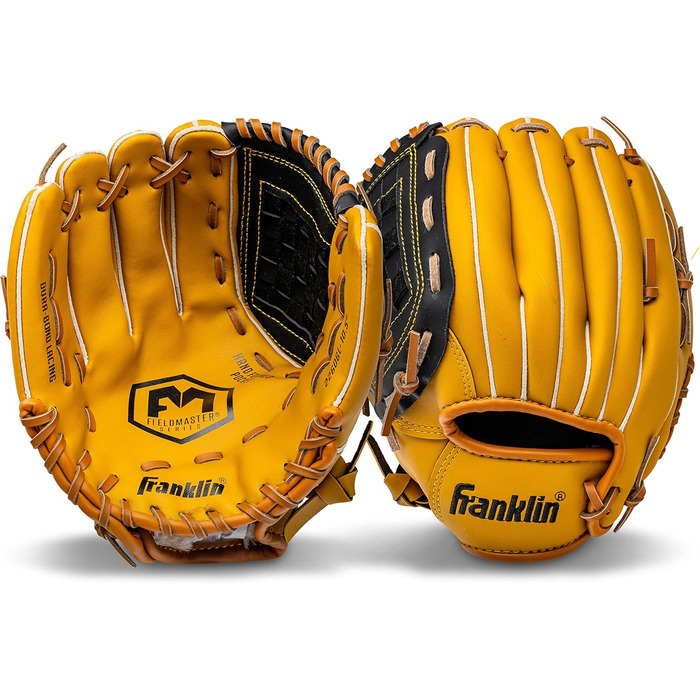 Рукавиця для бейсболу Franklin Sports Field Master серії для лівші, розмір 10.5 дюймів