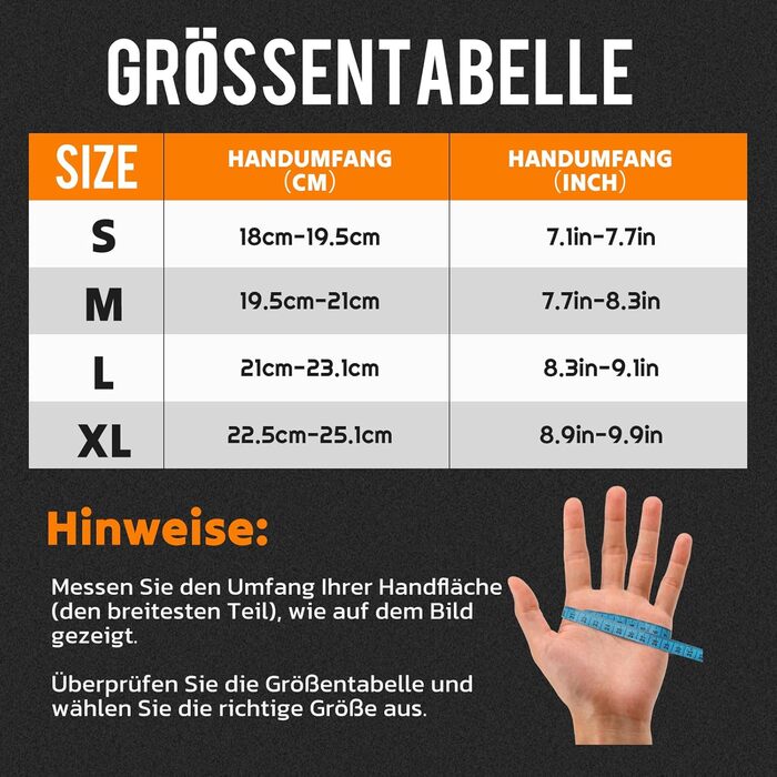 Фітнес рукавички ATERCEL для жінок та чоловіків, антиковзні рукавички для тренувань, силових вправ, важкої атлетики та воркаутів, дихаючі та легкі, чорні, розмір L