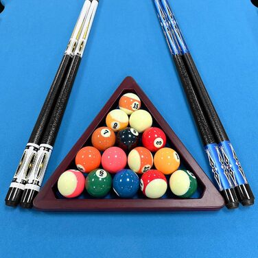 RAYNA GAMES: Більярдний кий для професійних гравців - якісний набір з канадського ахового дерева, з нержавіючою сталею, 58 дюймів, для дорослих