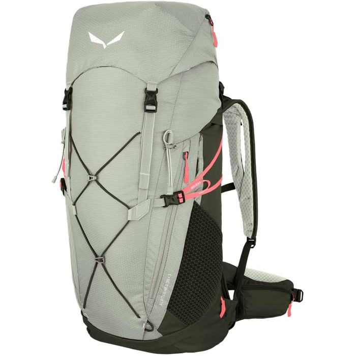 Рюкзак Salewa Alp Trainer 35+3 л туристичний (сірий/оливковий)