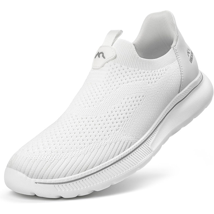 Чоловічі кросівки без шнурівків Slip-on, сітка, дихаючі, легкі, для бігу та спорту, комфортні, повсякденні, Outdoor, для джогінгу (43 EU, 1645 Комплект Жінок)