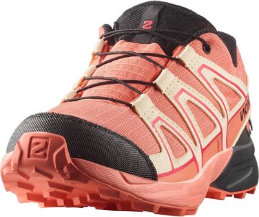 Salomon Speedcross Waterproof: Дитячі трекінгові кросівки для хайкінгу, 32 EU, Emberglow/Peach/Coral
