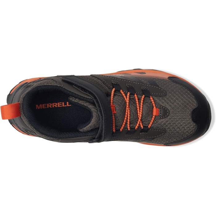 Черевики Merrell Moab Speed 2 Mid Waterproof з альтернативною застібкою (33 EU, Gunsmoke Orange)