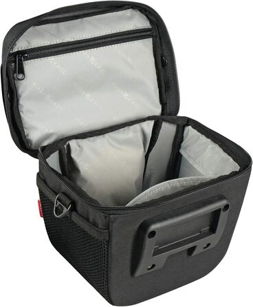Велосумка на кермо KlickFix Aventour Compact, чорна, 3 л