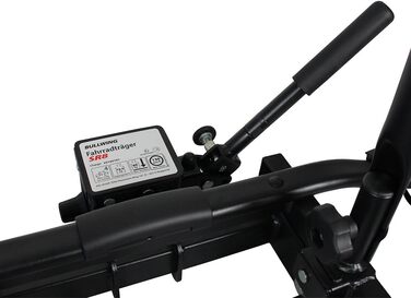 Велосипедний тримач Bullwing SR8 на 4 велосипеди для фаркопу авто, задній, відкидний, з замком та кріпленням до стіни