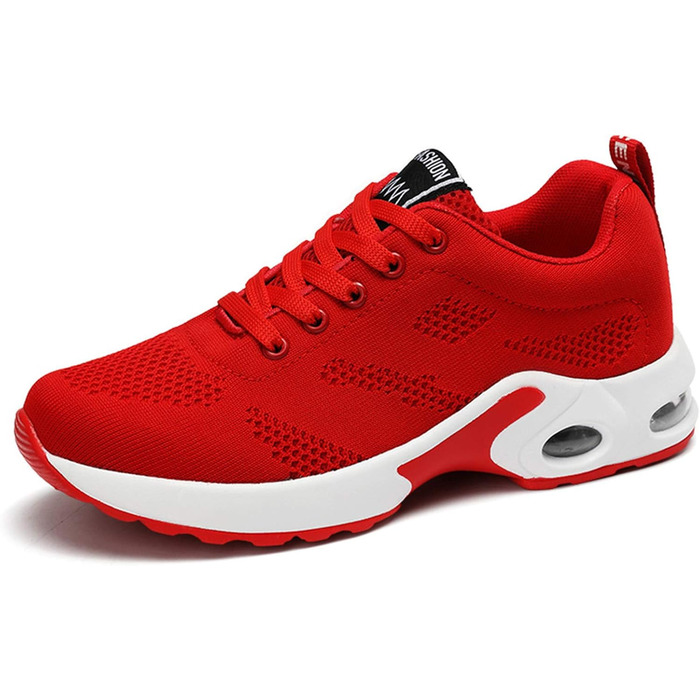 Кросівки для бігу та ходьби, чоловічі та жіночі, легкі, зручні, червоні, Yya1727