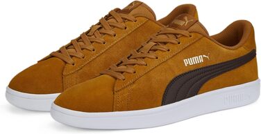Кросівки PUMA Smash V2 унісекс (Desert Tan Dark Chocolate Puma Team Gold), 36 EU