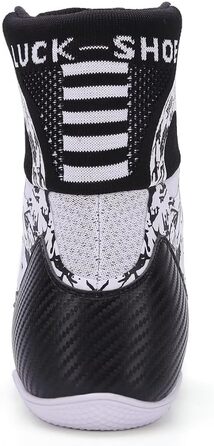 Черевики для боротьби для чоловіків та жінок, дихаючі та легкі (46.5/47 EU, Чорний)