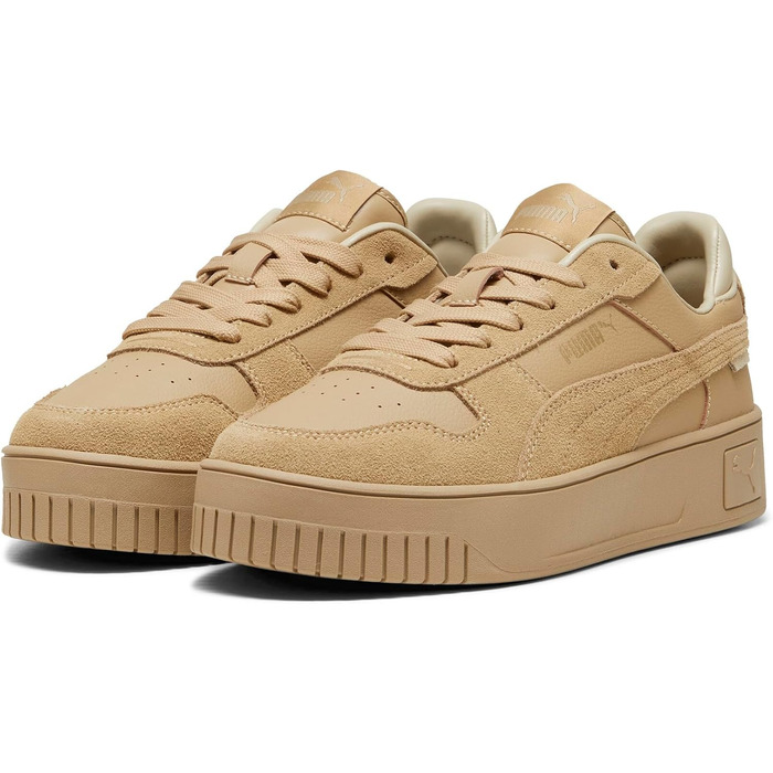 Кросівки PUMA Carina Street для жінок, колір Prairie Tan-Prairie Tan-Gold, розмір 39 EU