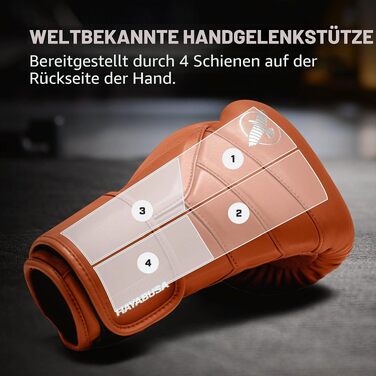 Боксерські рукавички Hayabusa T3 Kanpeki 16 oz, колір Ton-Orange