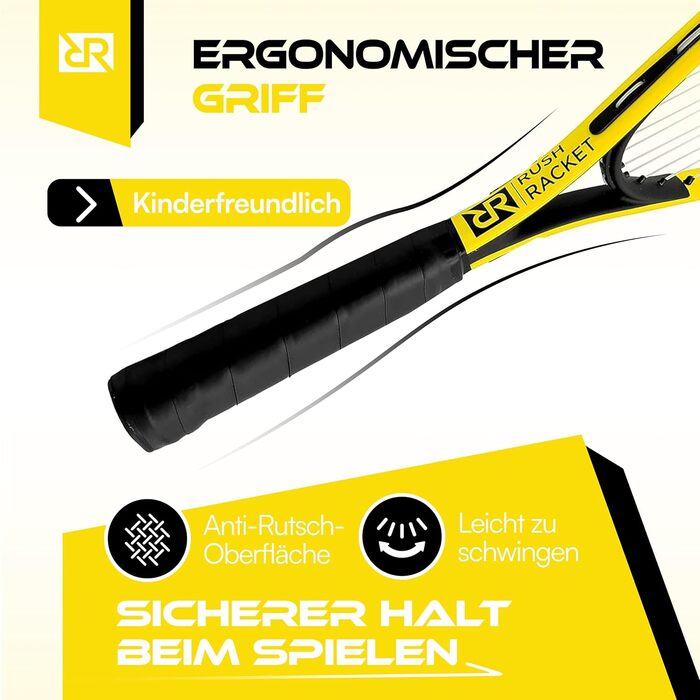 Набір для кросмінтону Crossminton Jugendset 4, жовтий