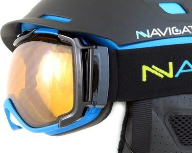 Лижна маска NAVIGATOR OMIKRON для сноуборду, унісекс, універсальний розмір, синя