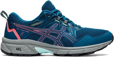 Жіночі кросівки для бігу ASICS Gel-Venture 8, 37.5 EU, кольори Deep Sea Teal та Blazing Coral