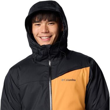 Куртка гірськолижна чоловіча Columbia Iceberg Point 2 XXL Sonnenstein/Schwarz (1 шт.)
