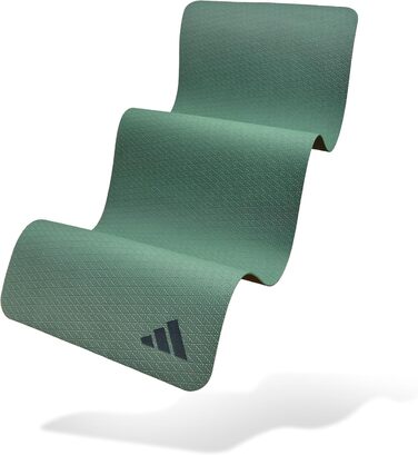 Килимок для йоги Adidas Legend Ivy, 4 мм, 176 x 61 см, протиковзна структурована поверхня, екологічний матеріал