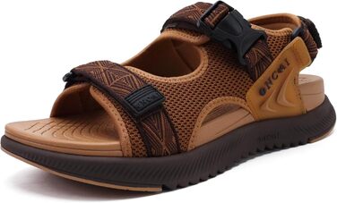 Чоловічі сандалії ONCAI Wandersandalen - сірі, для пляжу, трекінгу та водного спорту, з регульованими ремінцями (49 EU)