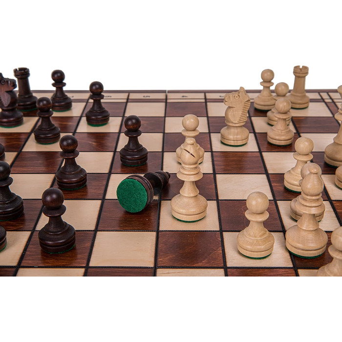 Настільна гра 3 в 1 Square Senator: шахи, нарди, шашки, 42x42 см