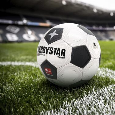 Футбольний м'яч Derbystar Bundesliga Player Special v23, офіційний м'яч Бундесліги 23/24, розмір 5, чорний/білий, унісекс
