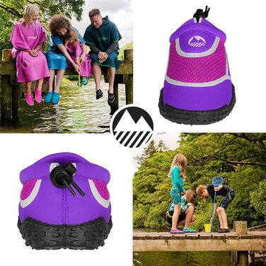 Активні аквашузи Lakeland Active Eden для жінок та дівчаток, 24 EU, фіолетово-рожеві