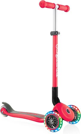 Дитячий самокат Globber Primo FOLDABLE LIGHTS, складаний, з підсвіткою, 3 колеса, для дітей 3-6 років