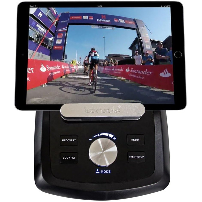 VirtuFit iConsole CTR 2.1: Еліптичний тренажер для дому з iConsole, 150 кг, переможець тестів