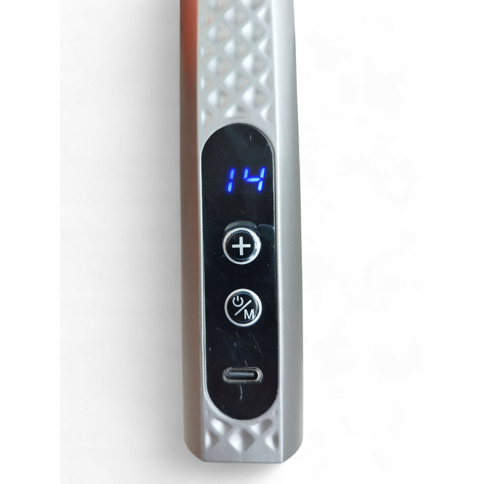 Перкусійний масажер для тіла, шиї та спини PRO Maxtop MP-930, сріблястий