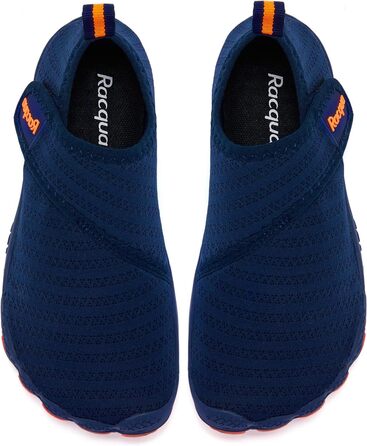 Дитячі шкарпетки-тапочки Raqua для плавання та відпочинку, розмір 28-37, блакитний/оранжевий