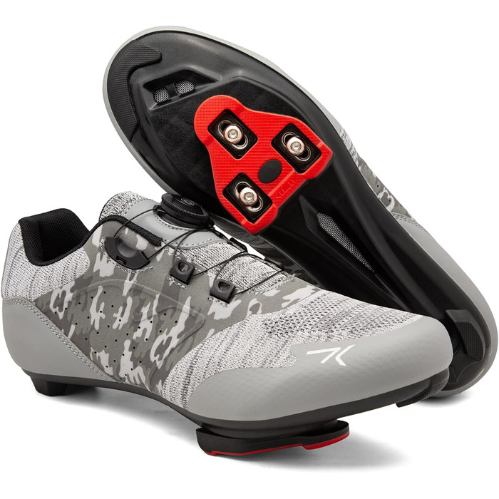 Велосипедні черевики для чоловіків та жінок, сумісні з Peloton, Look SPD SPD-SL Lock Delta, білі (39 EU)