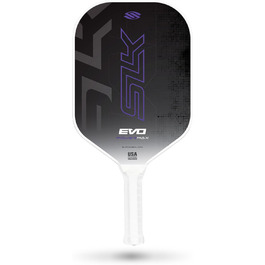 SLK Evo Hybrid & Soft: Пікбол ракетка з гібридним волокном та м'якою поверхнею | 2024 | Max (Універсальна ракетка)