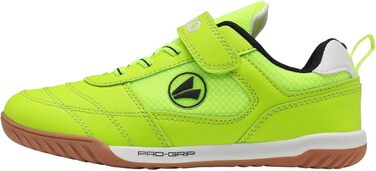 Дитячі спортивні кросівки JAKO Winger для залу (31 EU, неоновий жовтий/чорний)