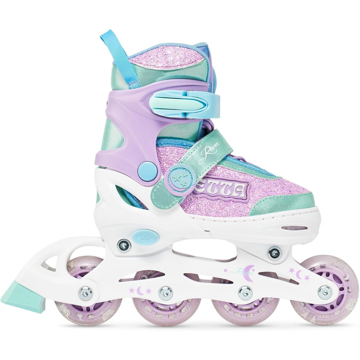 Інлайнери дитячі RAVEN Etta Violet з LED підсвіткою, регульовані (30-33 розмір)