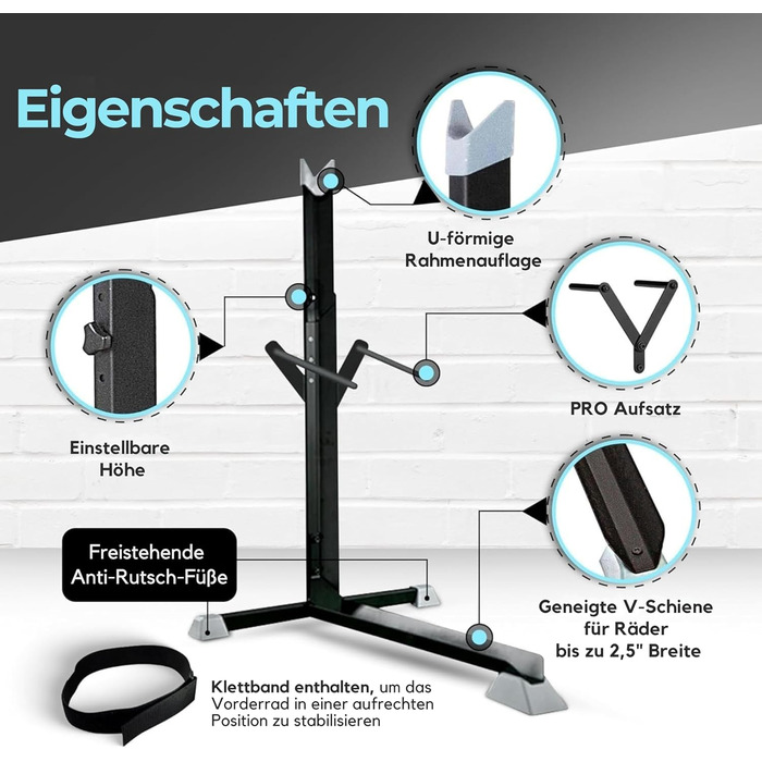 Підставка для велосипеда Bike Nook Pro: вертикальна, для гаража та дому, з корзиною, 1 шт.