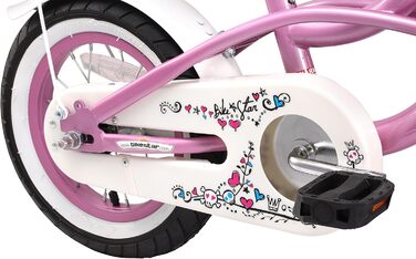 Дитячий велосипед BIKESTAR Cruiser 12 дюймів для дівчаток від 3 років