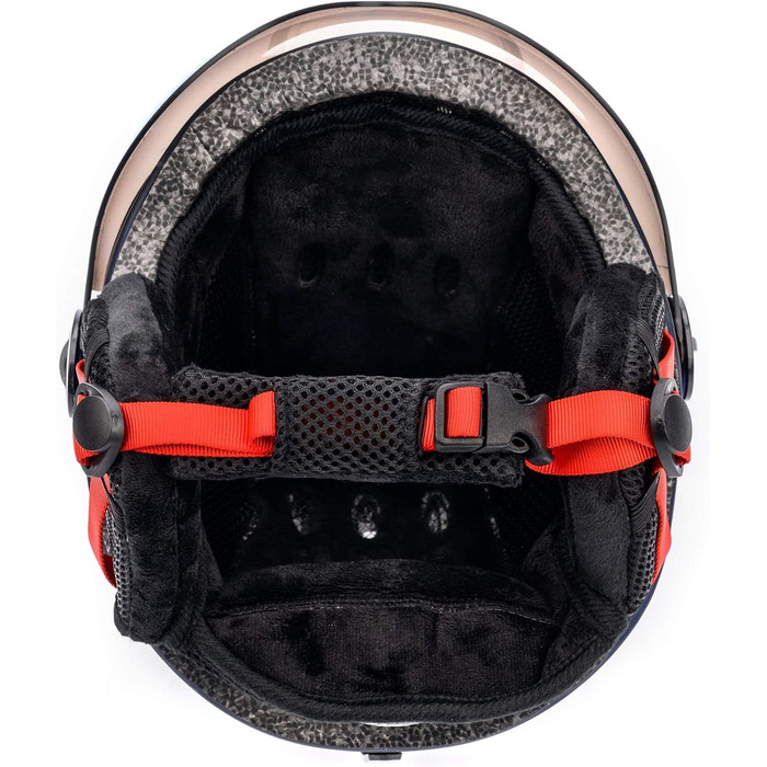 Шолом гірськолижний дитячий/жіночий/чоловічий Meteor, Navy blue (53-55 см)