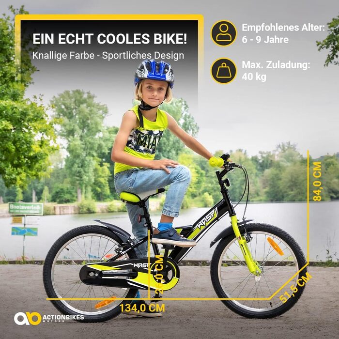 Дитяче велосипед Actionbikes Wasp 20