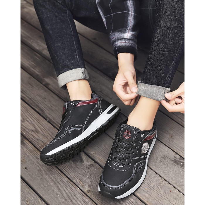 Кросівки чоловічі ARRIGO BELLO для активного відпочинку, спорту та прогулянок. Розміри 41-46 (43 EU, A3, чорний)